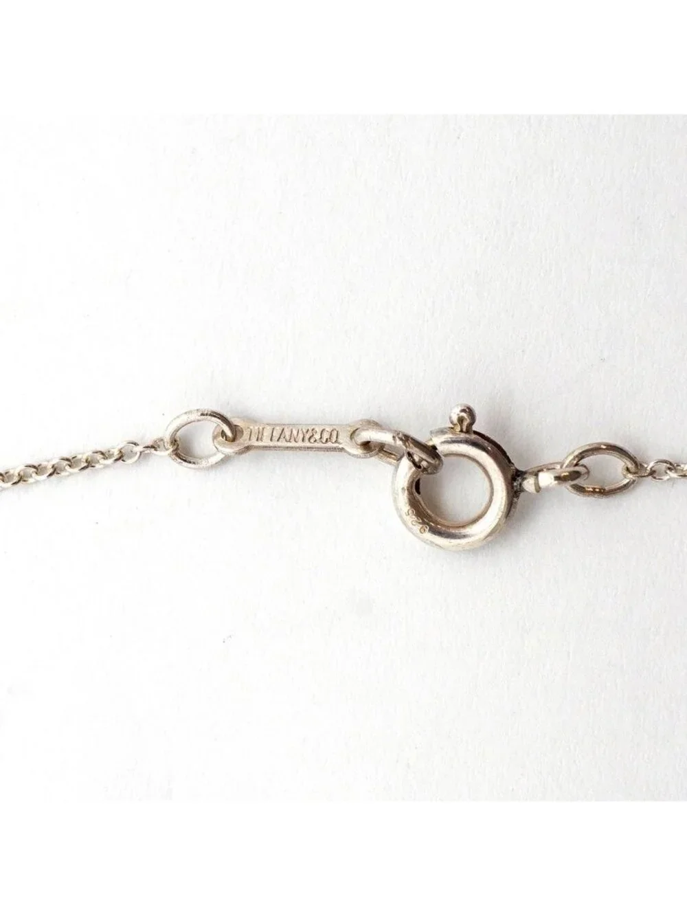 Tiffany & Co Necklace Bean 925 Sterling Silver